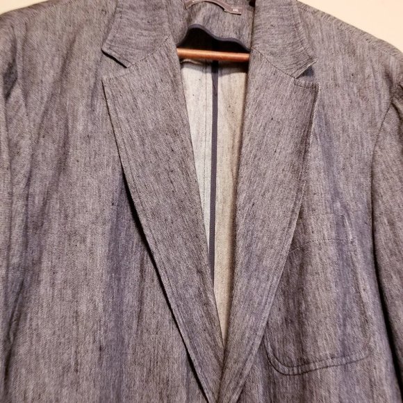 Vince Chambray Suit Blazer - Picture 6 of 8